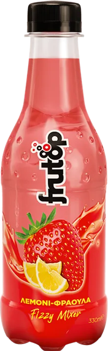 Λεμόνι Φράουλα Fizzy Mixer 330ml